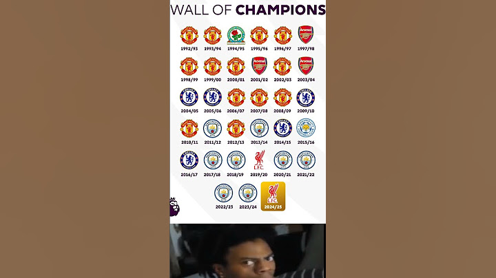 🚨 List of all Premier League Winners 🏆⚽️🚨 #liverpool #manchesterunited #manchestercity #chelsea