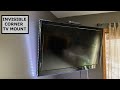 Invisible corner tv mount