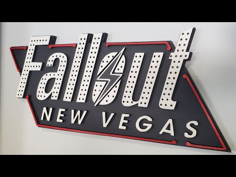 Diy Fallout New Vegas Wood Sign