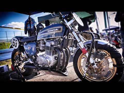 HONDA CB750Four TOT MONSTER Racer - YouTube