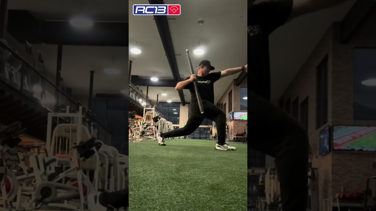 Fitbar Split Stance Neutral Grip Single Arm Chest Press