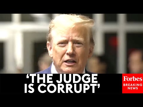 WATCH: Donald Trump Delivers Fiery Remarks Against Judge In NYC Hush Money Case