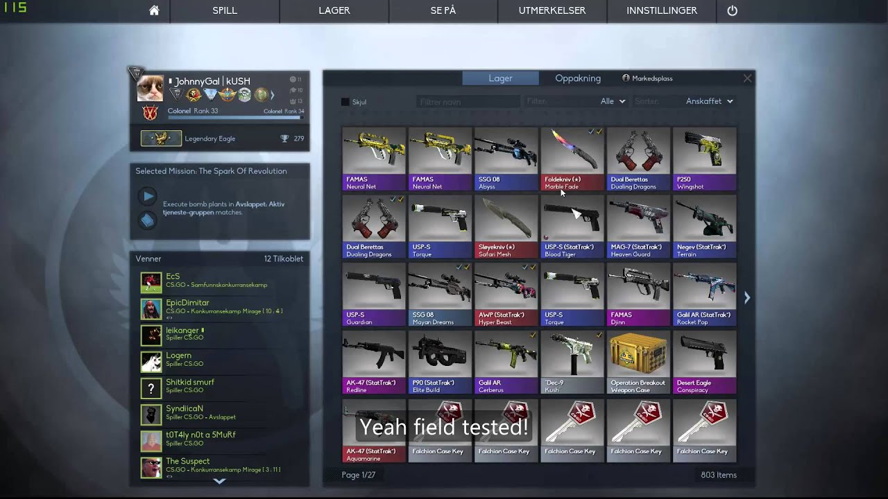 M4A1-S Golden Coil | Tradeup Contract! - YouTube