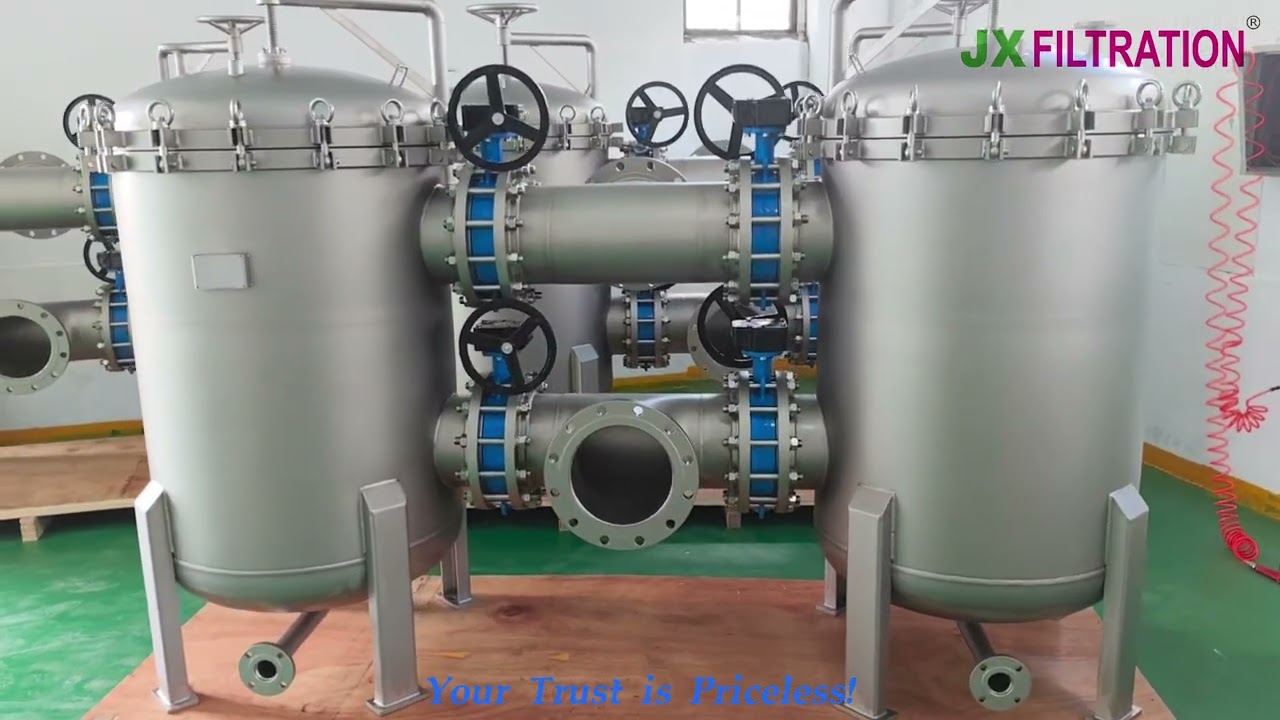 JX Filtration - Duplex Bag Filter Housing