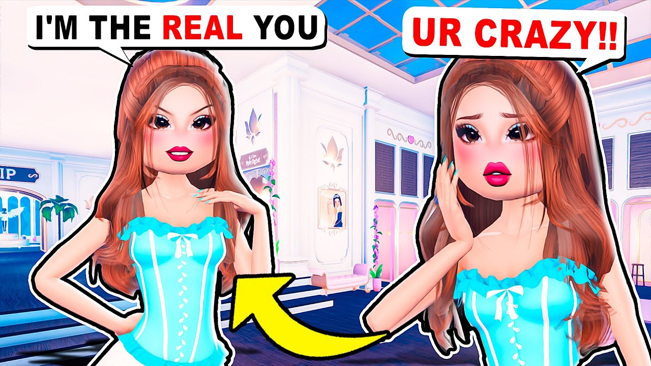 This SCAMMER Pretended to be ME in Dress to Impress!