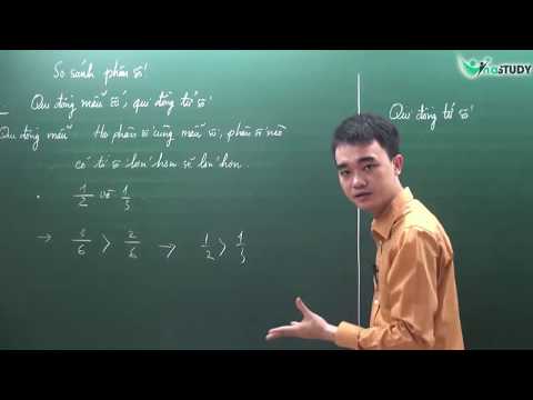 Video Toán nâng cao lớp 5 - Bài 1: So sánh phân số - YouTube