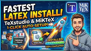 How to Install TeXstudio & MiKTeX on Windows (The Easiest Way)