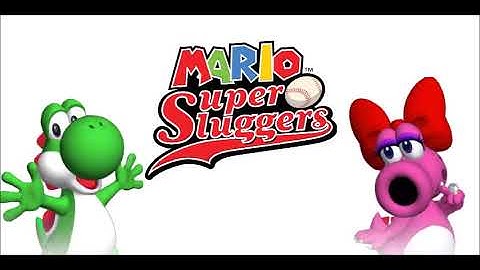 Main Menu (Daytime) - Mario Super Sluggers (Nintendo Wii)