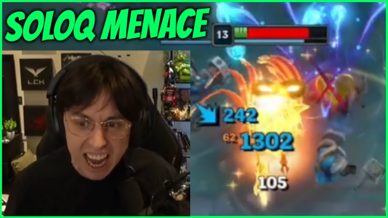 Caedrel Proving Himself As A Red Bull Gaming Athlete In SoloQ For 12 Minutes