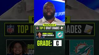 Ran Carthon grades the Top 10 picks in the second-round of the 2025 NFL Draft #nfl #shorts