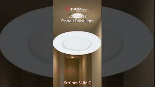 Video  - Downlight SLIM C 3W wei&szlig; CW