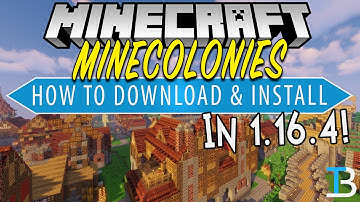 How To Download & Install MineColonies in Minecraft 1.16.4