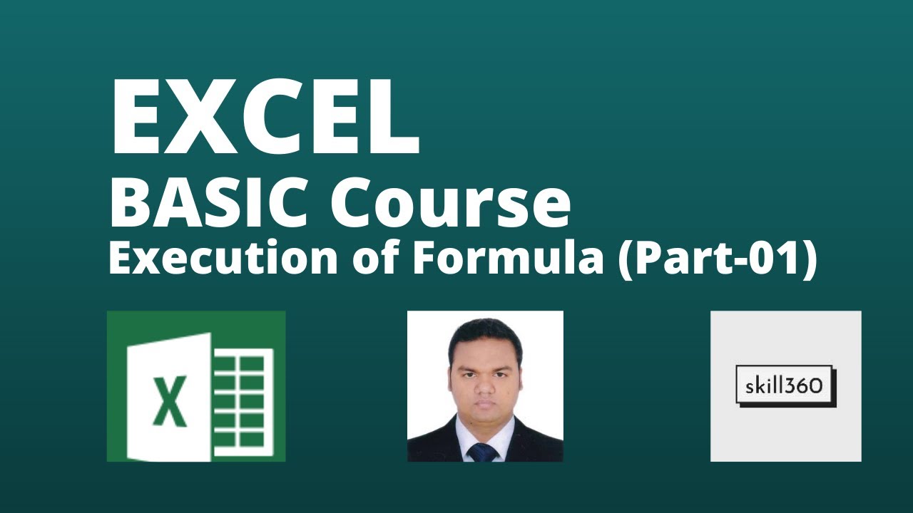 How to execute formula (Part 01) in excel - YouTube