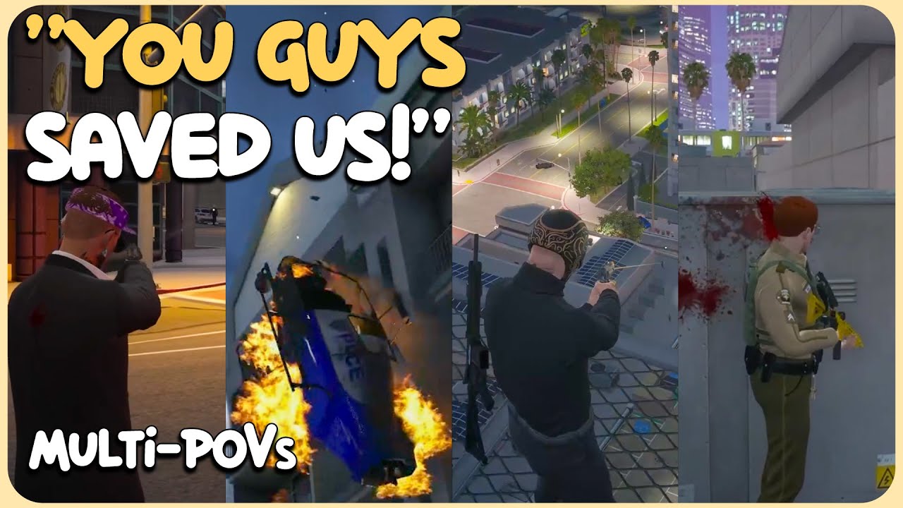 Воздушная графика спешит на помощь — CG x ESB Спасите Джио от полиции! (Многократный обзор) | Pro...