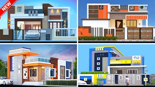 33 Modern Ground Floor House Elevation Designs in India | Single Floor House Front Elevation Designs