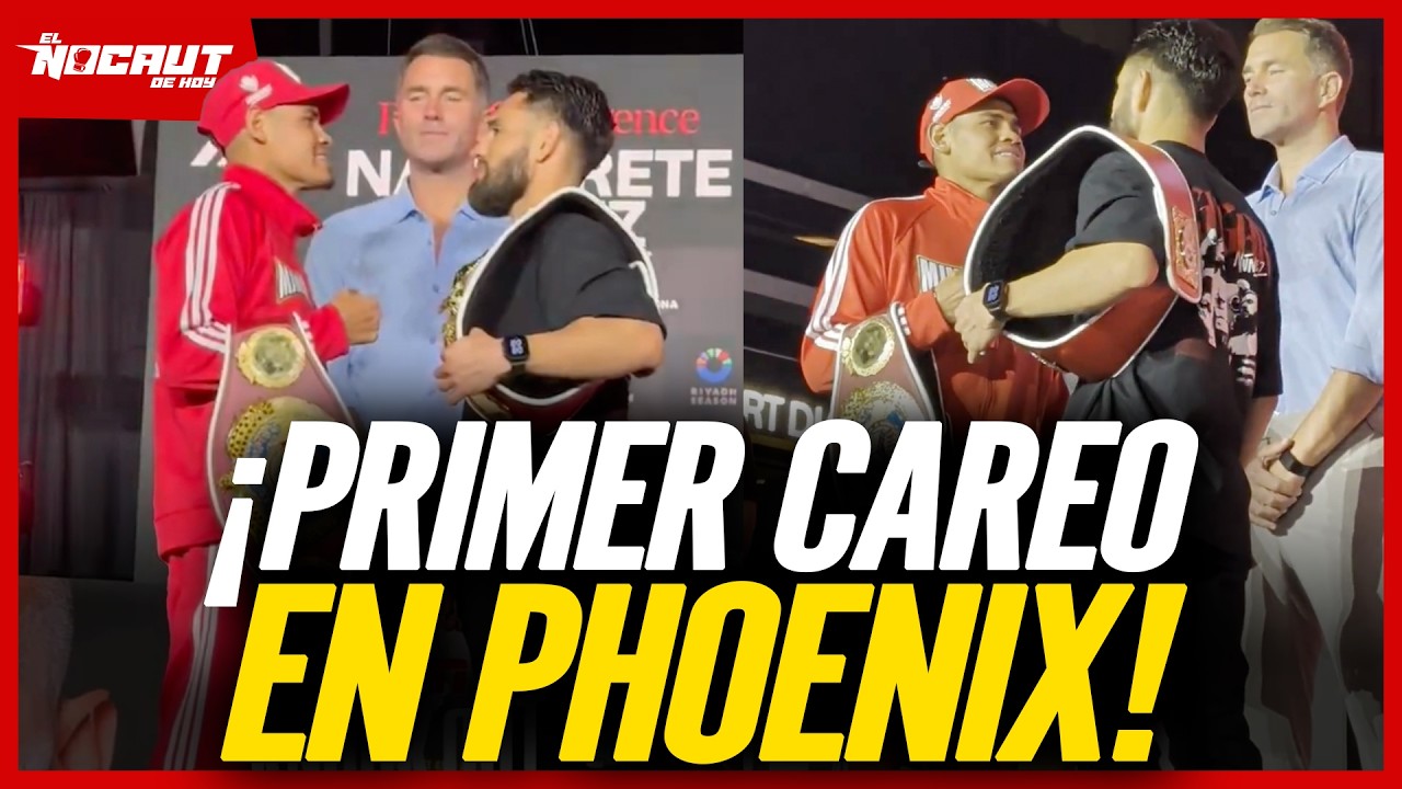 ASÍ fue la POLÉMICO ARRIBO de EMANUEL VAQUERO NAVARRETE para su PELEA contra EDUARDO SUGAR NÚÑEZ