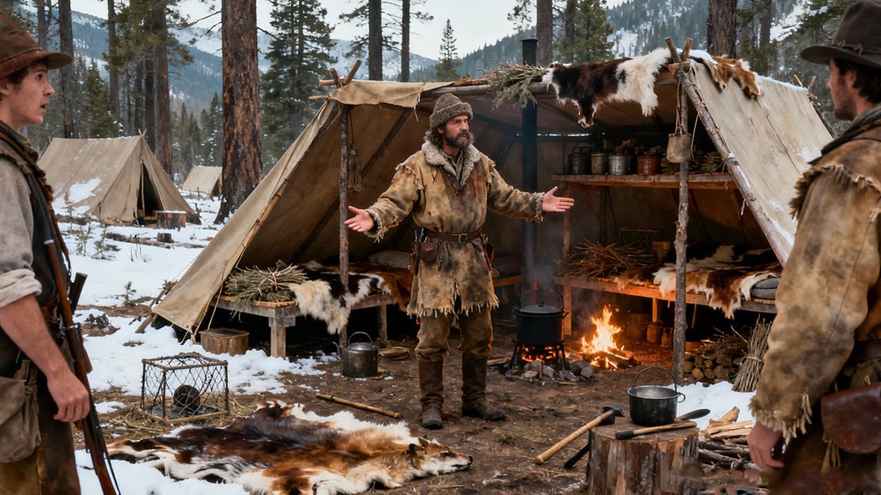 Как «сумасшедшая» организация лагеря одного горца изменила жизнь охотников-промысловиков