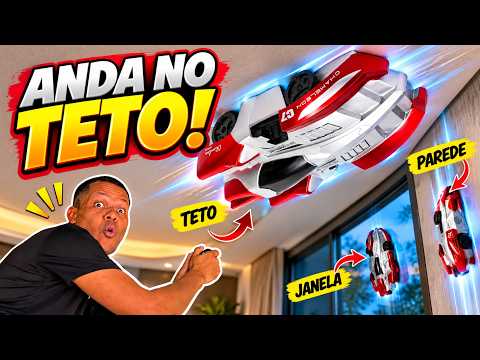I Thought It Was Fake... Until I Put This Little Car on the Ceiling! 😱