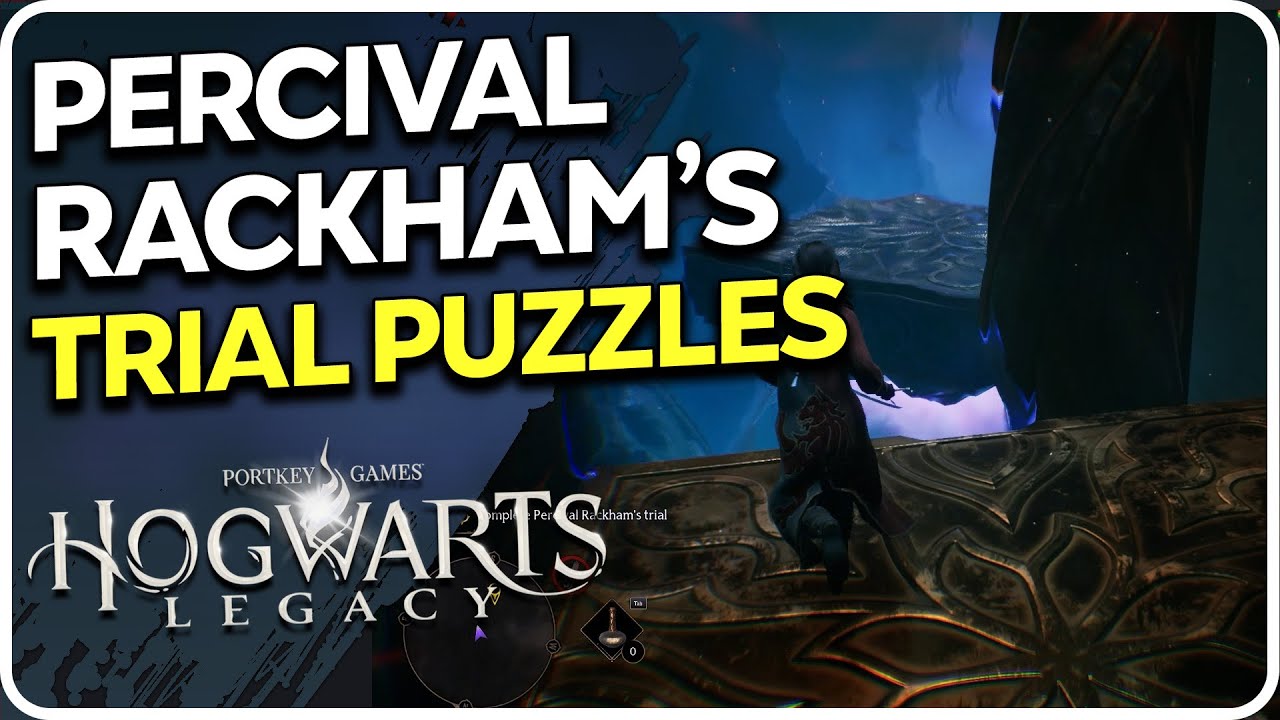 Complete Percival Rackham's Trial Platform Puzzles Hogwarts Legacy