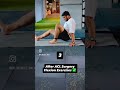 Flexion Exercises after ACL Surgery 🛠️✅ #aclinjury #sportsinjury