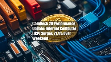 CoinDesk 20 Performance Update: Internet Computer (ICP) Surges 21.4% Over Weekend