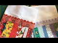 Pano de prato - retalhos - patchwork