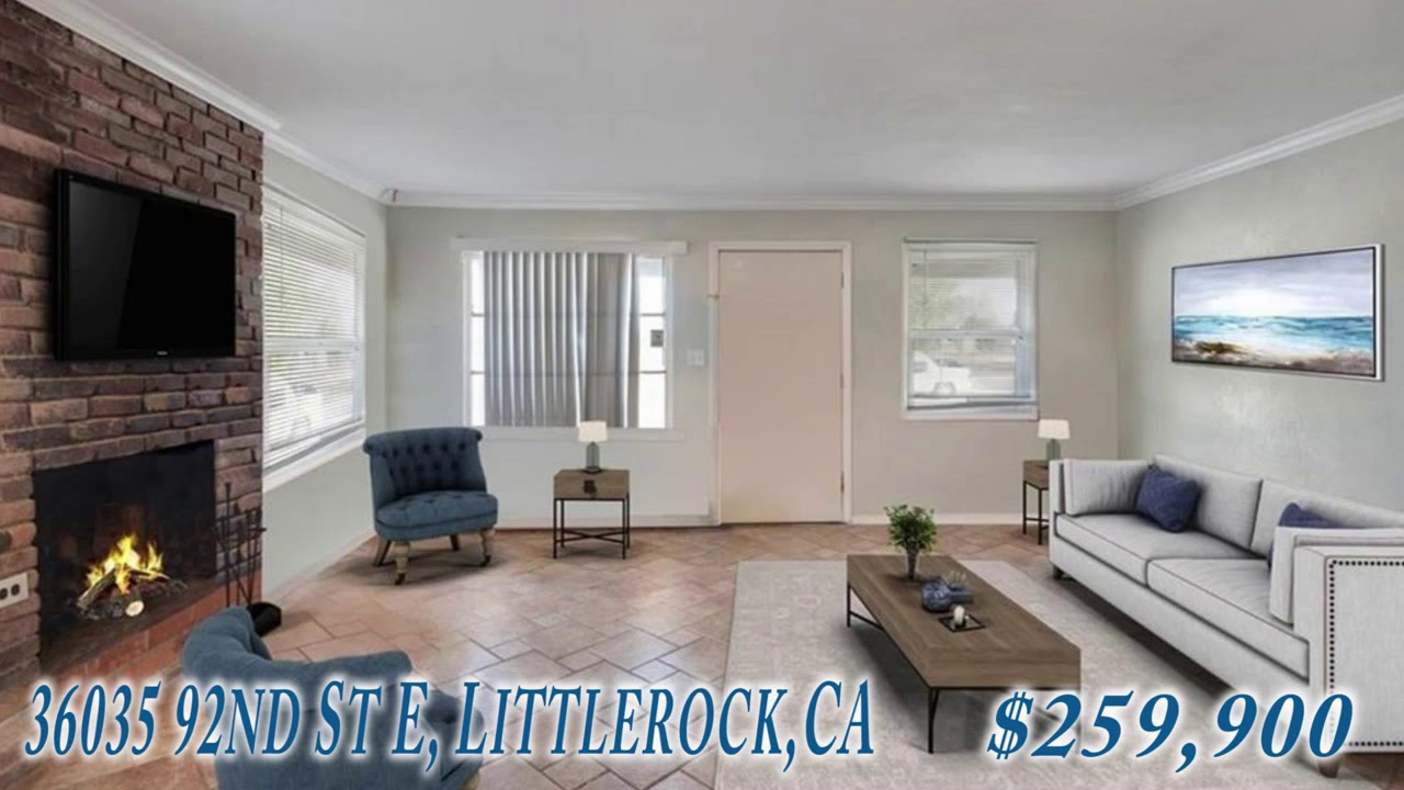 Open House Video - 36035 92nd St. E, Littlerock, CA 93543