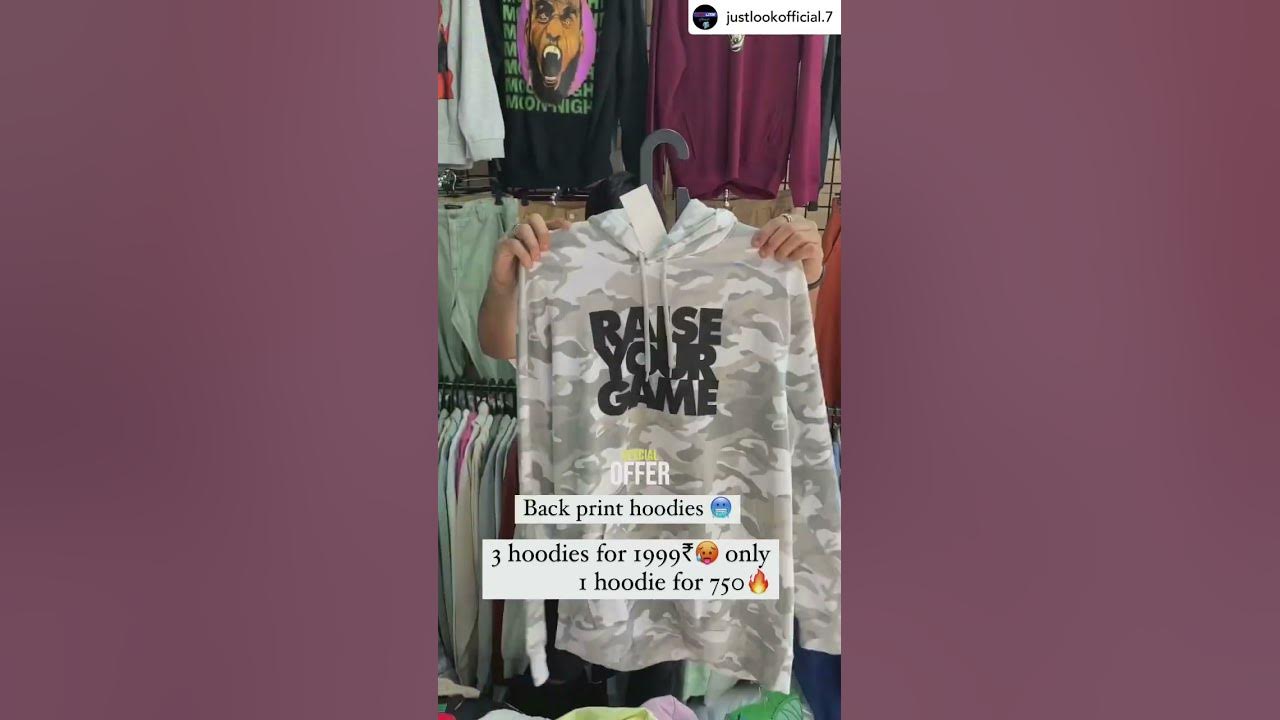 BACK PRINT HOODIES 🥵✨#justlook