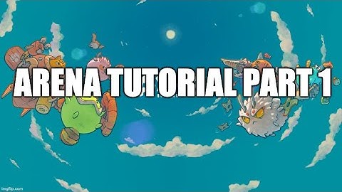 Axie Infinity Arena / PVP Tutorial Part 1