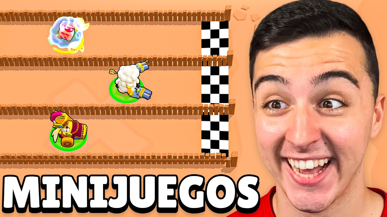 MINIJUEGOS DE CARRERAS vs SUSCRIPTORES 🤣🚨 Brawl Stars