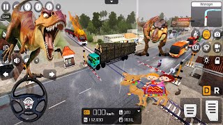 Bus Simulator Indonesia#12 - Volvo Trailer Truck Transporting Wood Cargo - Android Gameplay screenshot 3