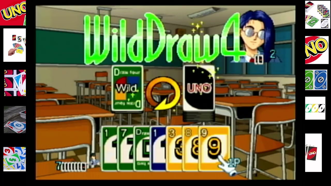 Uno DX 2 Player 1 Point Game - YouTube