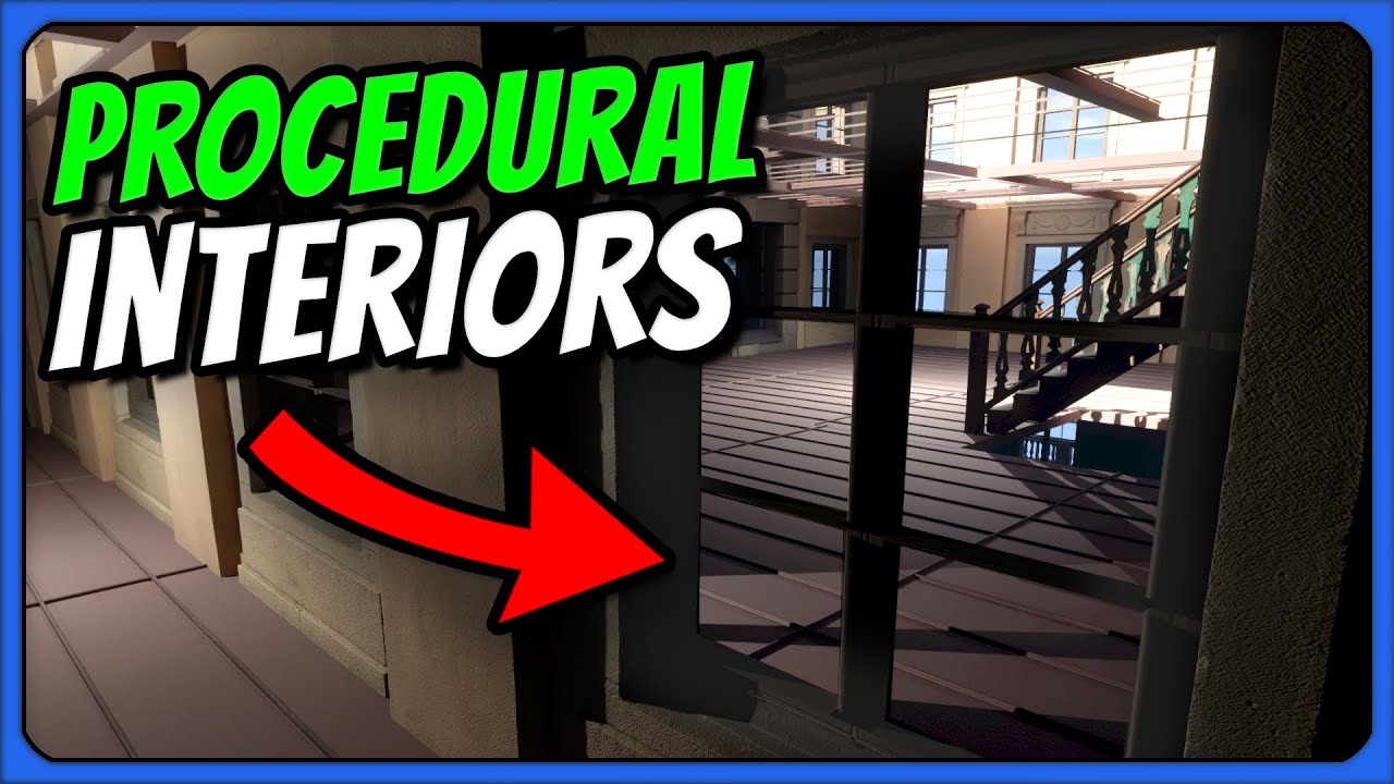 Improved Procedural PCG Interior | Building Series Part 8 - YouTube