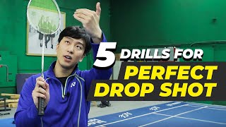 5 Drills to Hit the PERFECT DROP SHOT (important)