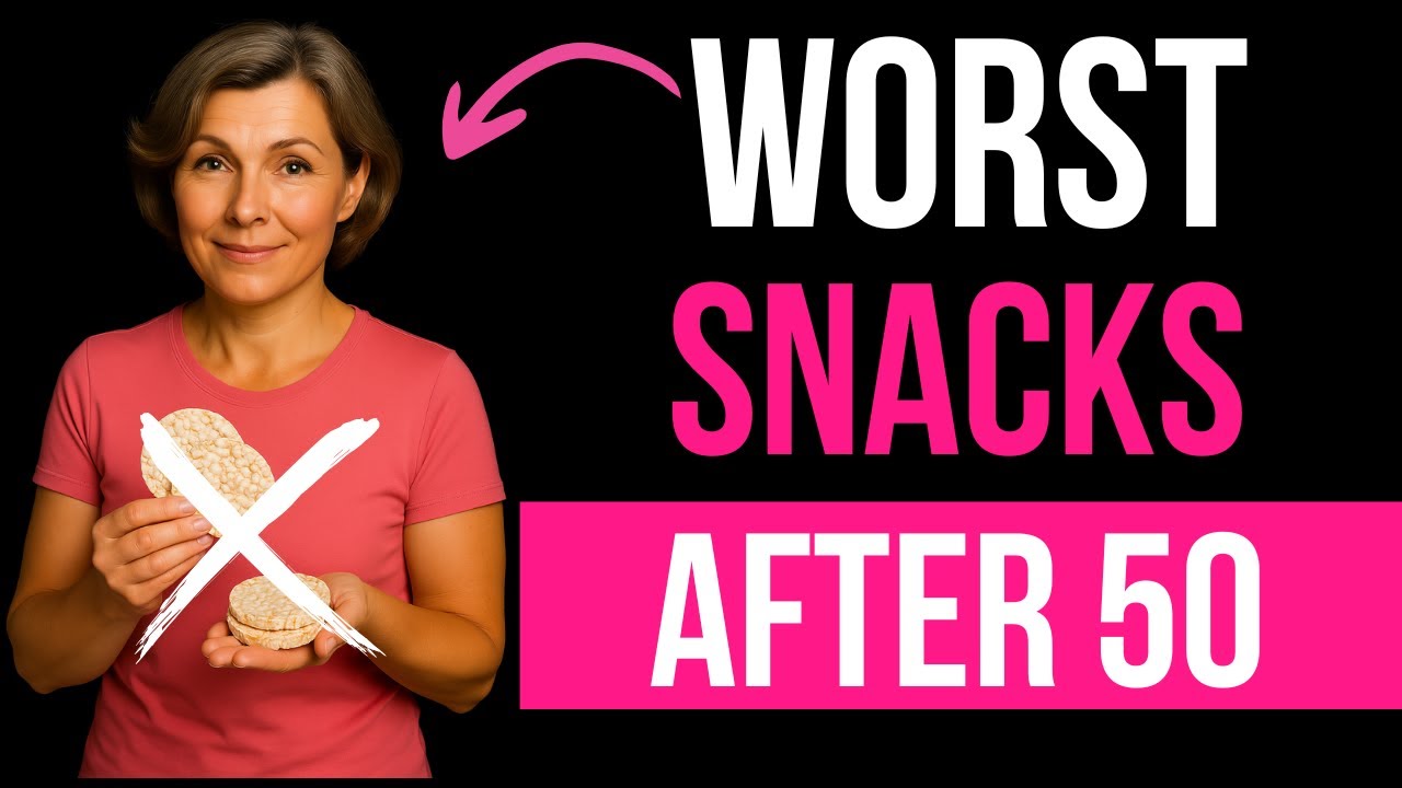 STOP Eating These 11 Snacks After 40 - They’re Making You Fatter! - YouTube