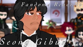 Fandoms React to Gihun // (5/7)