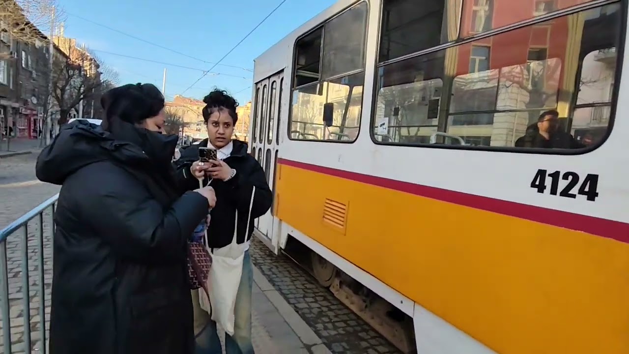 Sofia tram journey 2026