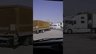 TA truck stop in Ontario CA