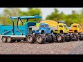Transport Truck Metal Toys Alloy Diecast Truck Set Toy Unboxing & Testing- Redkash Tv