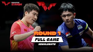 Liang Jingkun vs Chew Zhe Yu Clarence Full Match Highlights - WTT Singapore Smash 2025