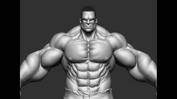 Zbrush Hulk making part-4