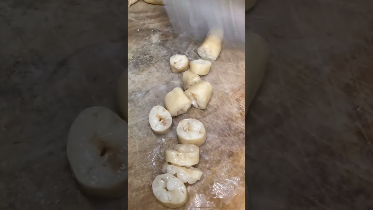 Cooked Lamb Intestines Sections