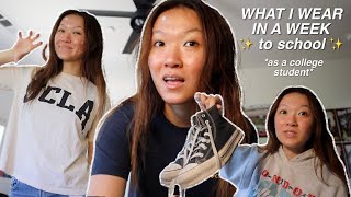 WHAT I WEAR IN A WEEK to school *as a college student* by Iris Wang 62 views 3 weeks ago 16 minutes