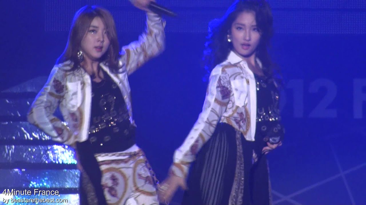 [Fancam] 4minute 121103 - Volume Up (Lotte Family Concert)
