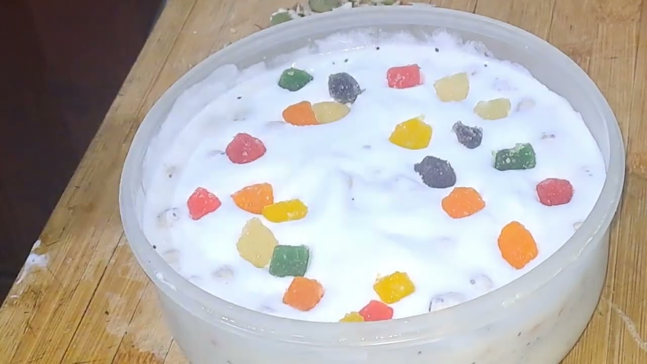 Ramzan spacial dry fruit chaat tasty and easy try this 