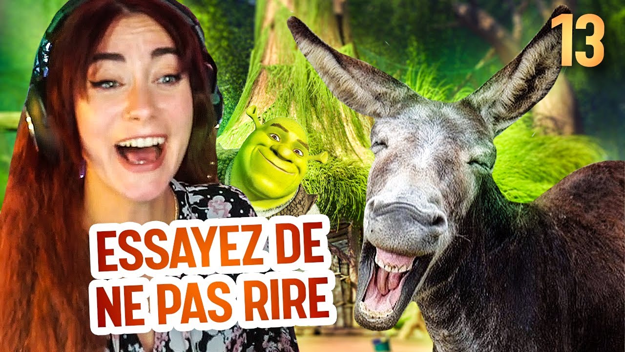 IL Y A L’ÂNE DE SHREK !? - Essayez de ne pas rire #13