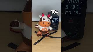 Toys under high voltage - Dancing Cow #highvoltage #toy #dance #voltage #cow #science