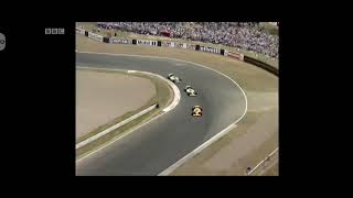 James Hunt is unimpressed with Satoru Nakajima |¦| 1987 British Grand Prix
