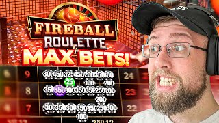 I AM MAX BETTING EVERY NUMBER ON FIREBALL ROULETTE AND SAW BONUS GAME FOR THE FIRST TIME!