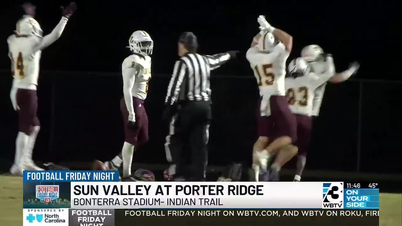 Football Friday Night: Sun Valley High School at Porter Ridge High School - Oct. 31, 2025
